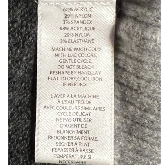 NWT BeachLunchLounge Portia Striped Mock Neck Sweater Small - Picture 6 of 8